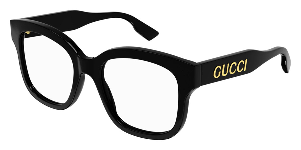 Gucci® GG1155O GUC GG1155O 001 51 - Black Eyeglasses