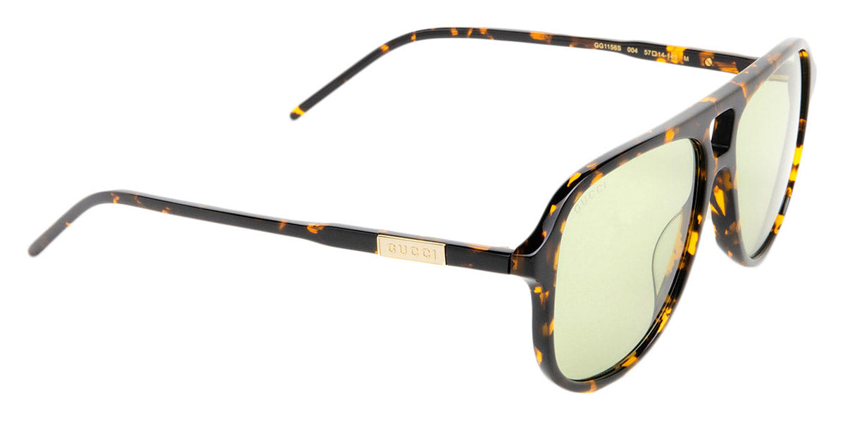 Gucci® GG1156S GUC GG1156S 004 57 - Havana Sunglasses
