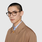 Gucci® GG1157O GUC GG1157O 006 51 - Havana Eyeglasses