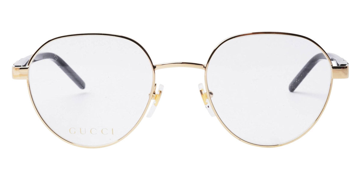 Gucci® GG1162O GUC GG1162O 001 51 - Gold/Black Eyeglasses