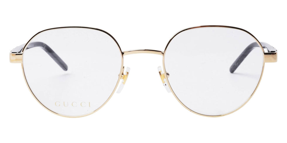 Gucci® GG1162O GUC GG1162O 001 51 - Gold/Black Eyeglasses