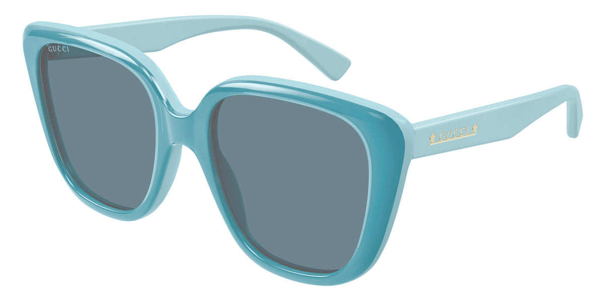 Gucci® GG1169S GUC GG1169S 004 54 - Light-Blue/Blue Sunglasses