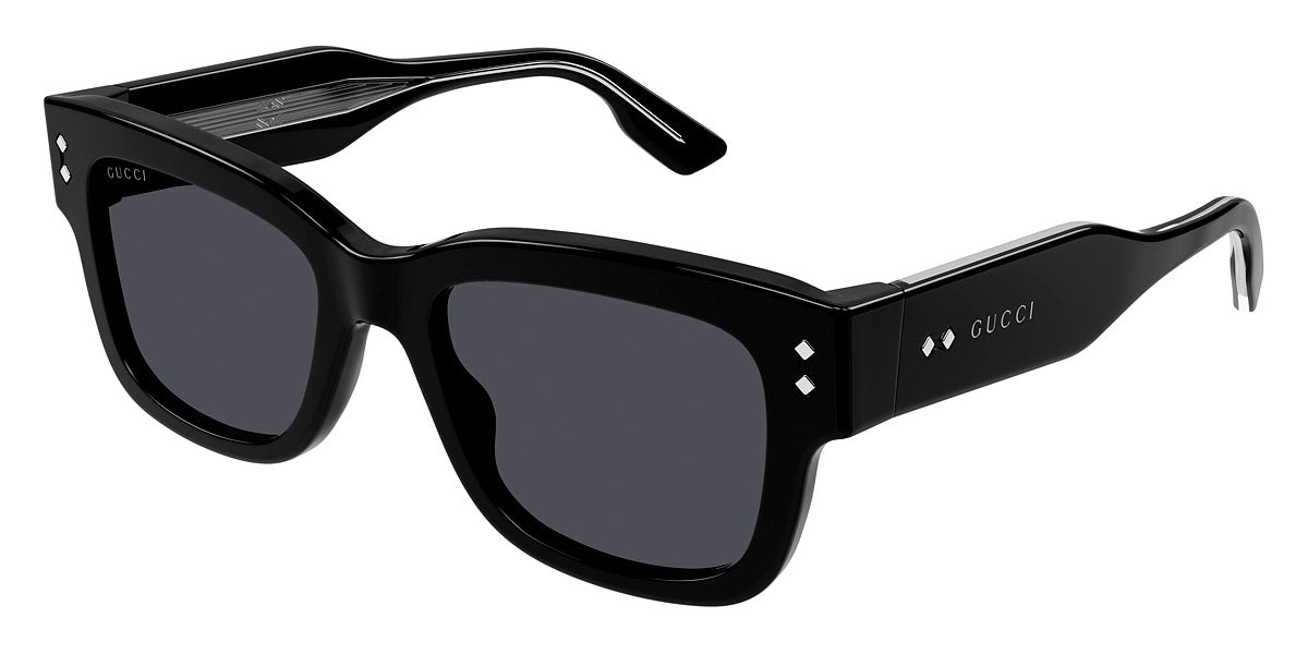 Gucci® GG1217S GUC GG1217S 001 53 - Black Sunglasses