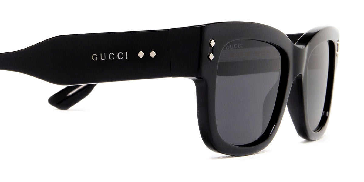 Gucci® GG1217S GUC GG1217S 001 53 - Black Sunglasses