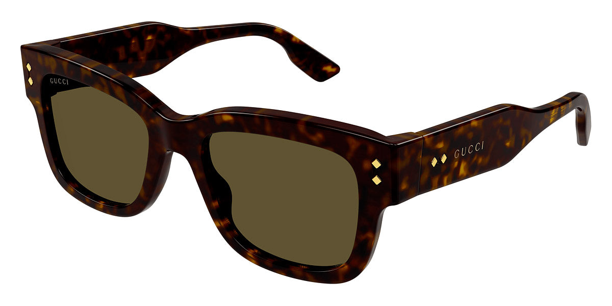 Gucci® GG1217S GUC GG1217S 002 53 - Havana Sunglasses