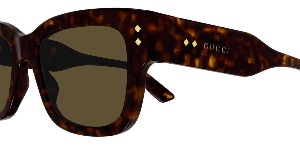 Gucci® GG1217S GUC GG1217S 002 53 - Havana Sunglasses