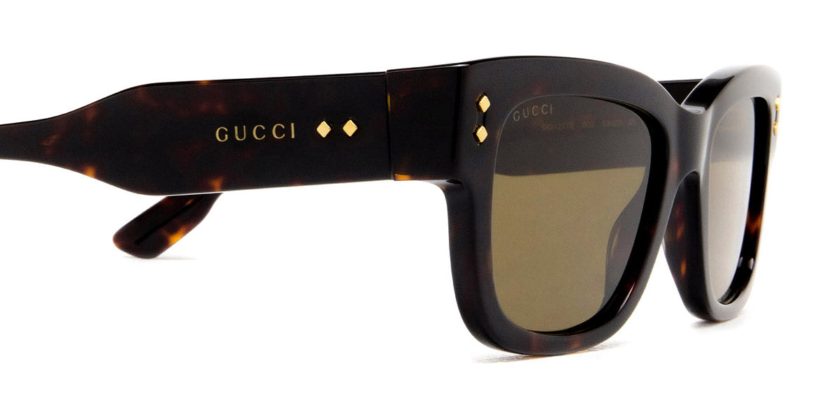 Gucci® GG1217S GUC GG1217S 002 53 - Havana Sunglasses