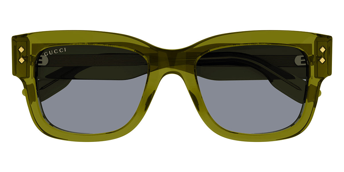 Gucci® GG1217S GUC GG1217S 004 53 - Green Sunglasses