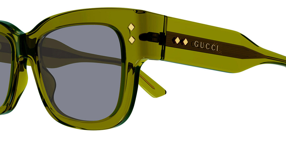 Gucci® GG1217S GUC GG1217S 004 53 - Green Sunglasses