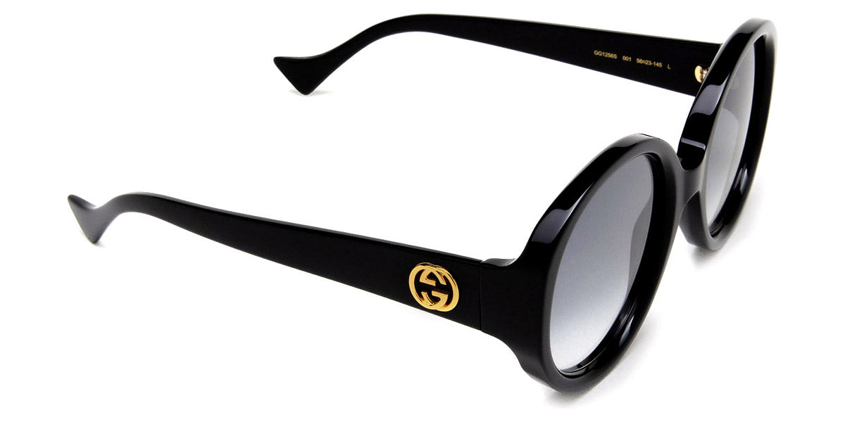 Gucci® GG1256S GUC GG1256S 001 56 - Black Sunglasses