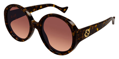 Gucci® GG1256S GUC GG1256S 002 56 - Havana Sunglasses