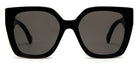 Gucci® GG1300S GUC GG1300S 001 55 - Black/Havana Sunglasses