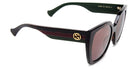 Gucci® GG1300S GUC GG1300S 002 55 - Havana Sunglasses