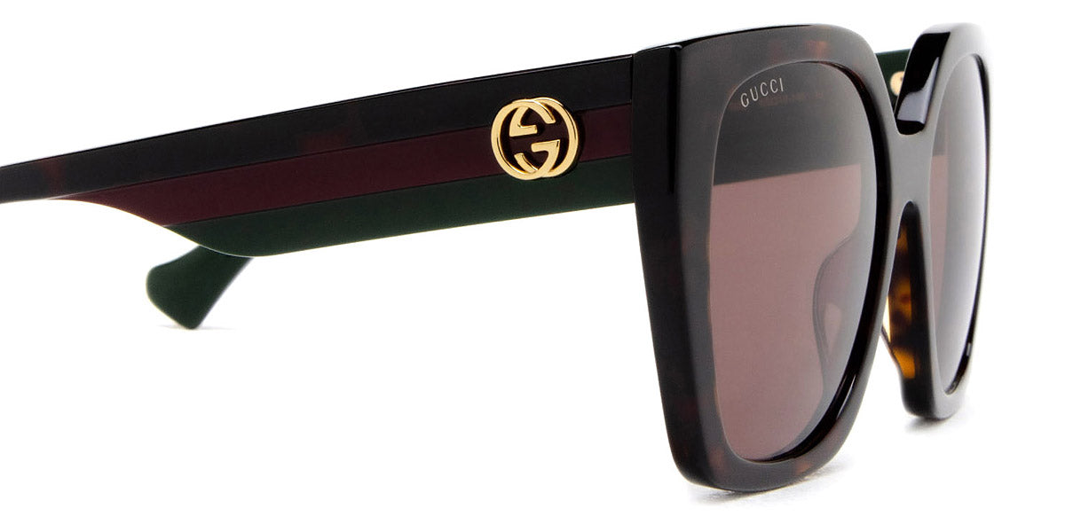 Gucci® GG1300S GUC GG1300S 002 55 - Havana Sunglasses