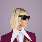 Gucci® GG1300S GUC GG1300S 002 55 - Havana Sunglasses
