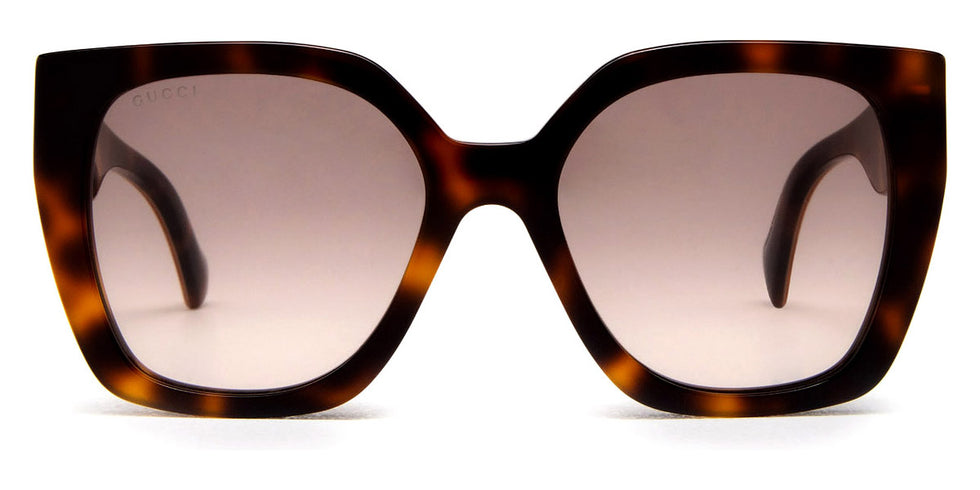 Gucci® GG1300S GUC GG1300S 003 55 - Havana/Crystal Sunglasses