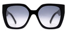 Gucci® GG1300S GUC GG1300S 004 55 - Black Sunglasses