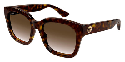Gucci® GG1338SK GUC GG1338SK 002 54 - Havana Sunglasses