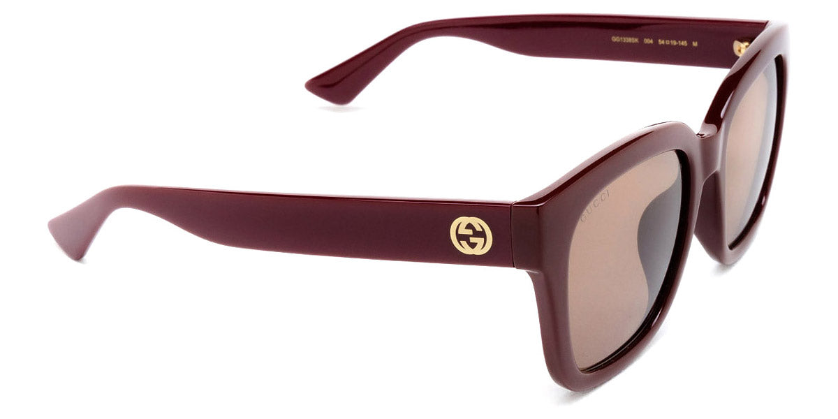 Gucci® GG1338SK GUC GG1338SK 004 54 - Burgundy Sunglasses