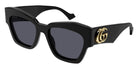 Gucci® GG1422S Sunglasses - Black / Grey