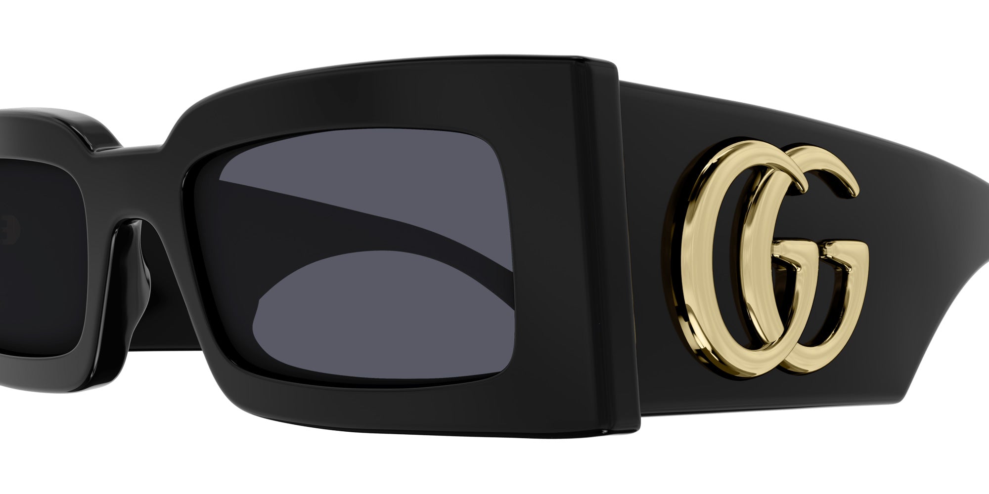 Gucci® GG1425S Sunglasses - Black / Grey