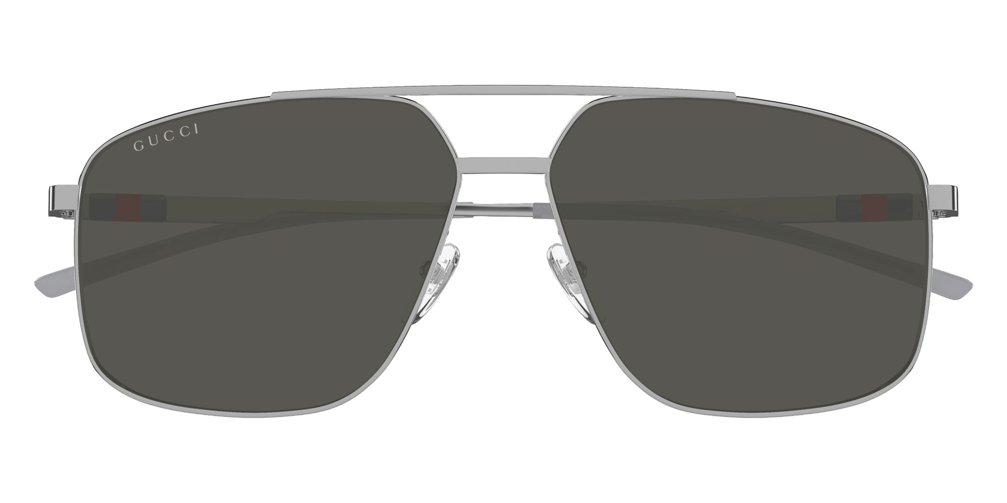 Gucci® GG1676S Sunglasses - Silver / Grey