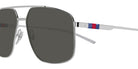 Gucci® GG1676S Sunglasses - Silver / Grey