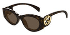 Gucci® GG1691S Sunglasses - Havana / Brown
