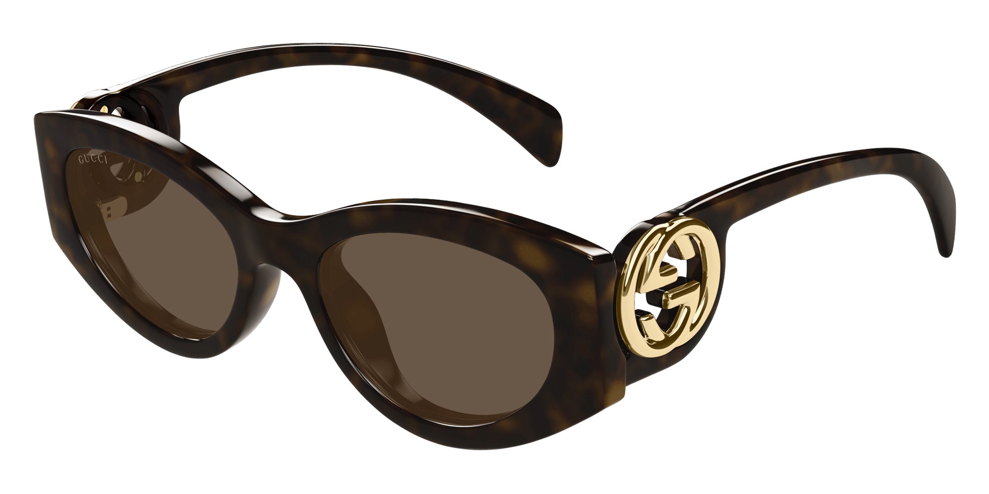 Gucci® GG1691S Sunglasses - Havana / Brown