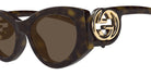 Gucci® GG1691S Sunglasses - Havana / Brown