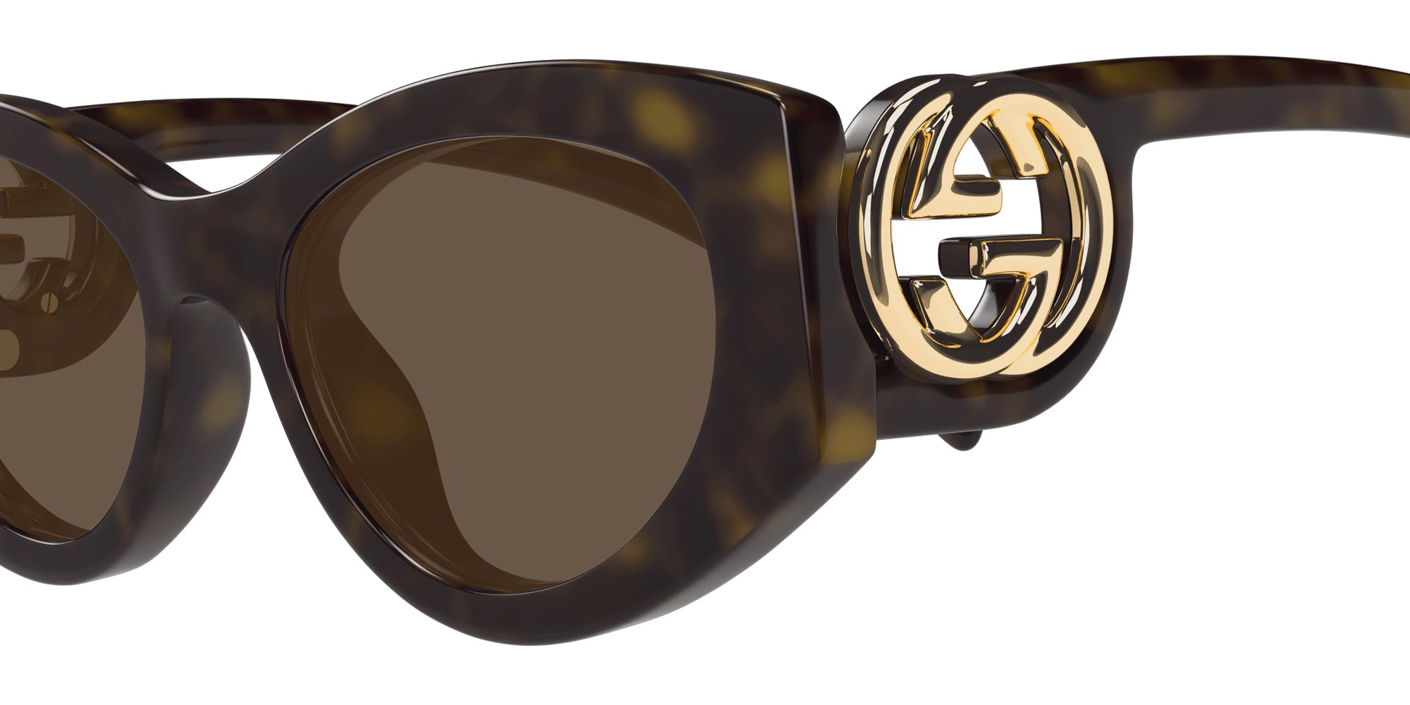 Gucci® GG1691S Sunglasses - Havana / Brown