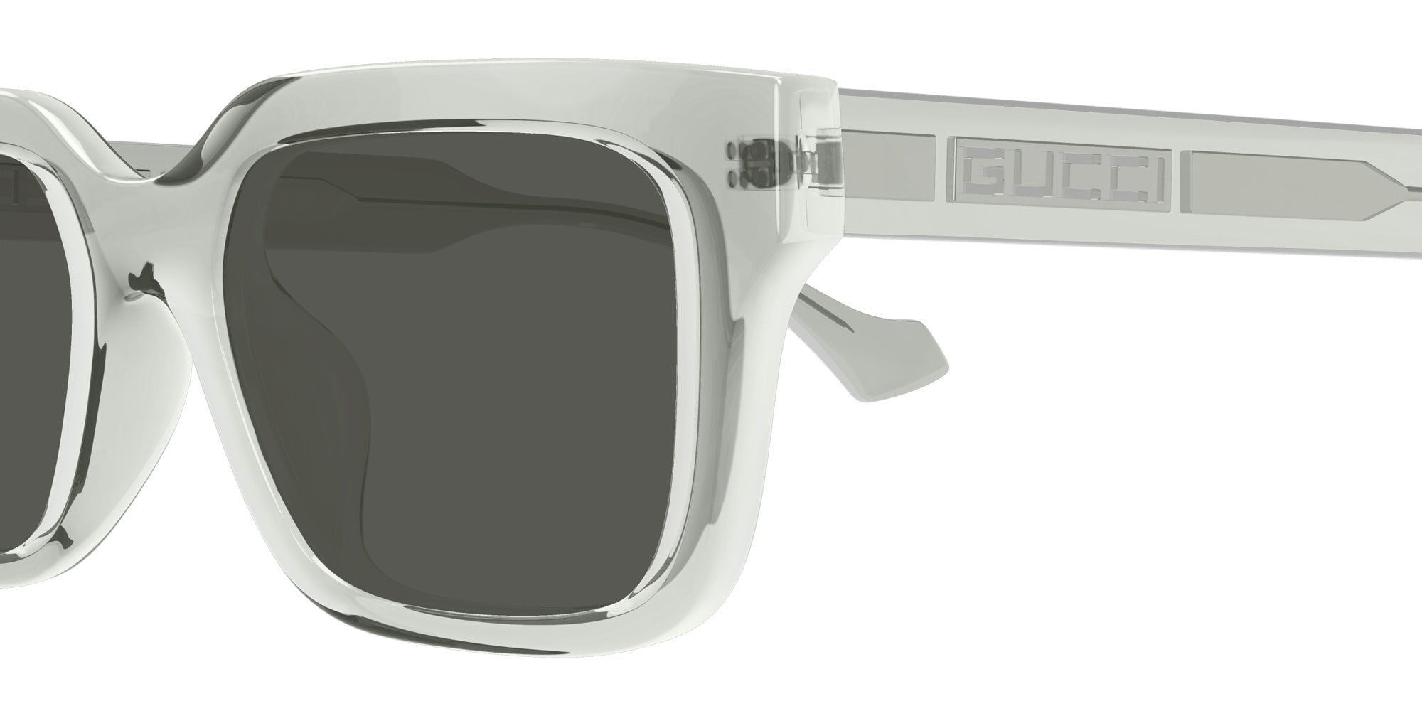Gucci® GG1732Sk Sunglasses - Grey / Grey