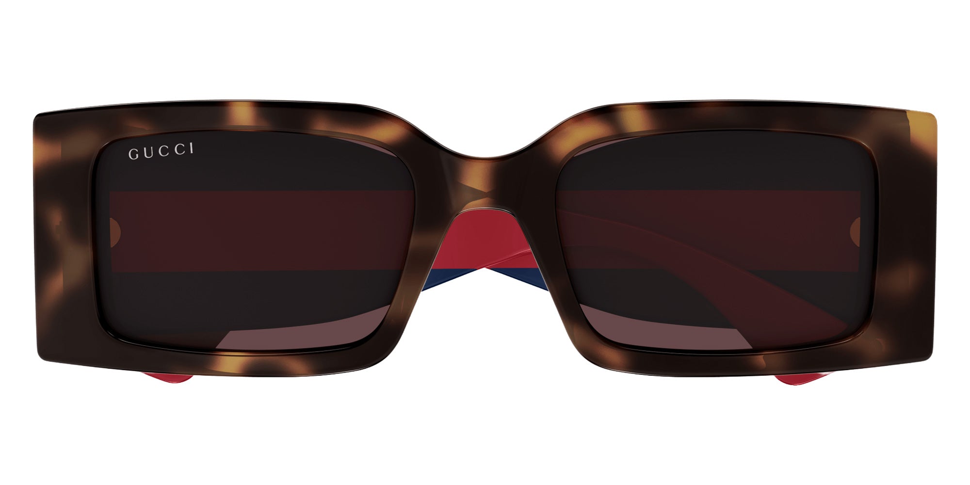 Gucci® GG1860S Sunglasses - Havana / Red