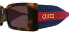 Gucci® GG1860S Sunglasses - Havana / Red