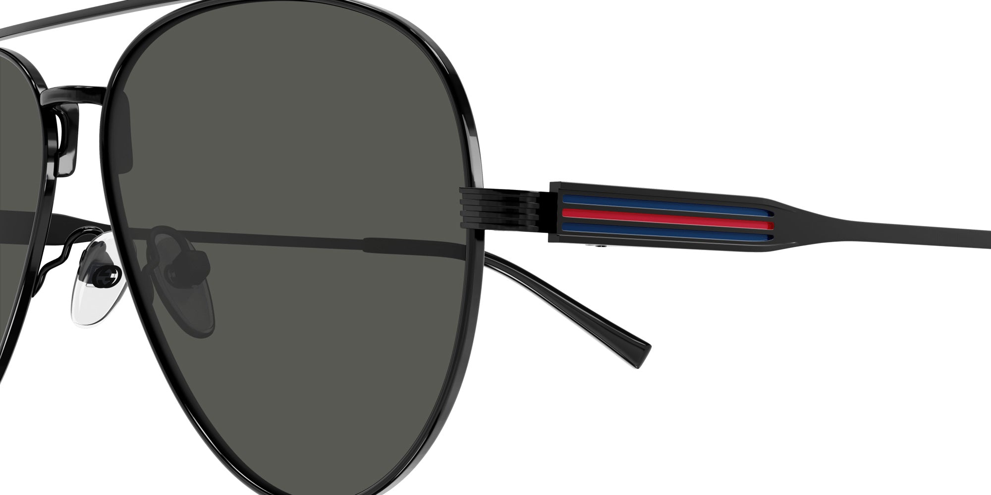 Gucci® GG1874S Sunglasses - Black / Grey