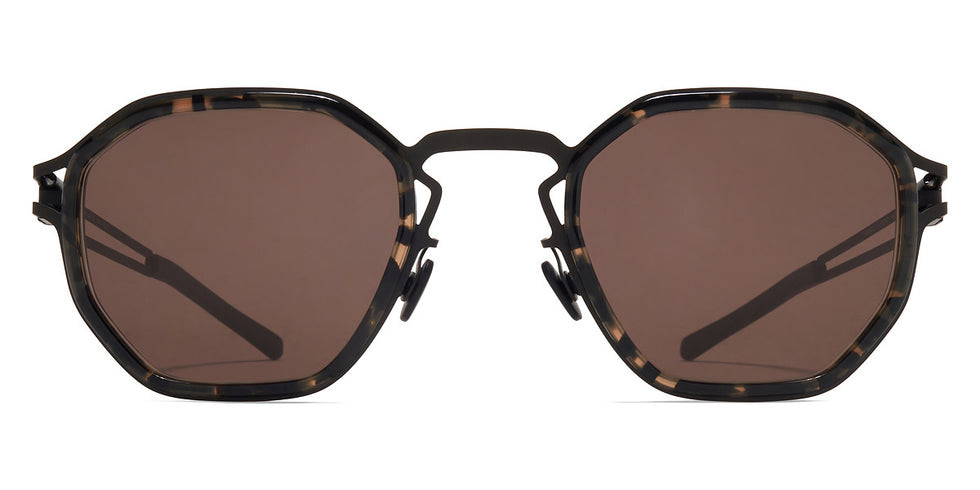 Mykita® GIA MYK GIA A16 Black/Antigua / Brown Solid 49 - A16 Black/Antigua / Brown Solid Sunglasses