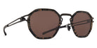 Mykita® GIA MYK GIA A16 Black/Antigua / Brown Solid 49 - A16 Black/Antigua / Brown Solid Sunglasses