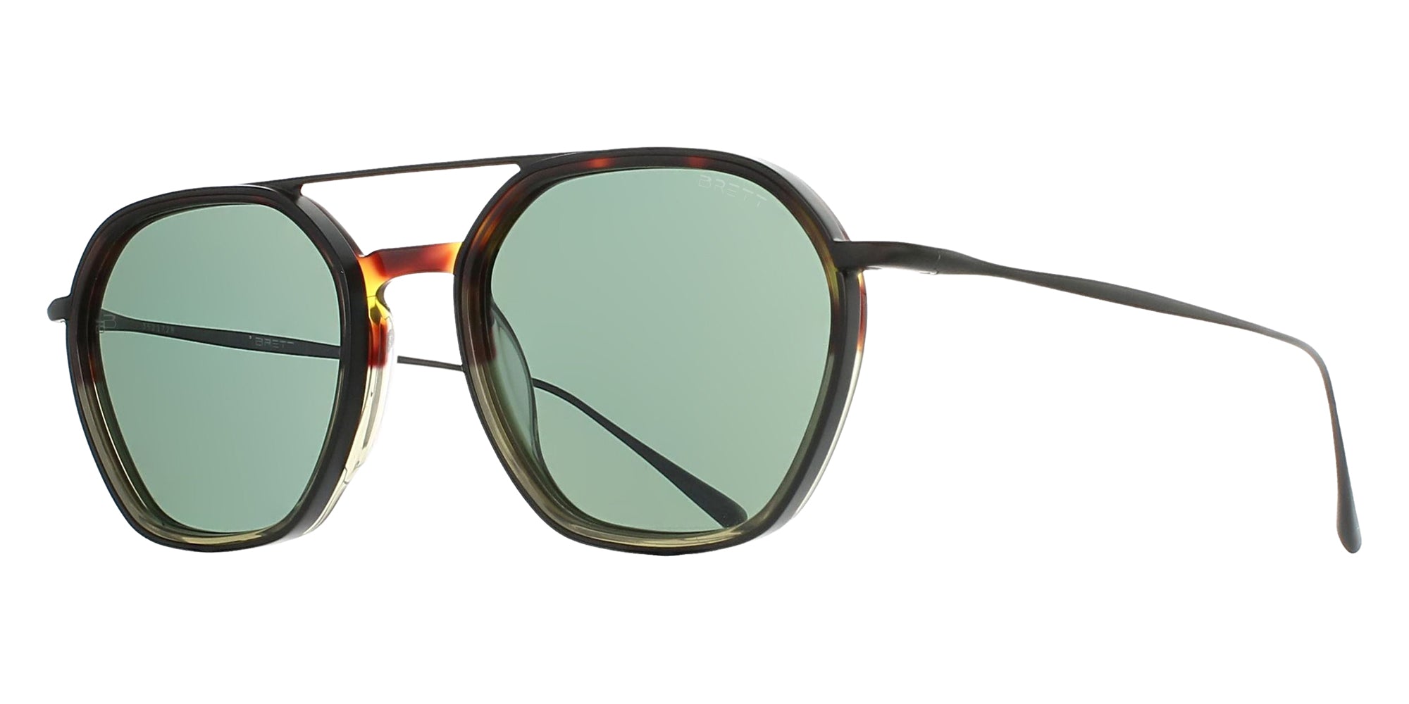 Brett® GIACOMO SUN BRTT GIACOMO SUN-C13-ST 52 - Khaki Gradient Tortoise/Black - C13