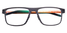 BLAC® GIBBS BLAC GIBBS CA R BU 57 - Black / Orange Eyeglasses