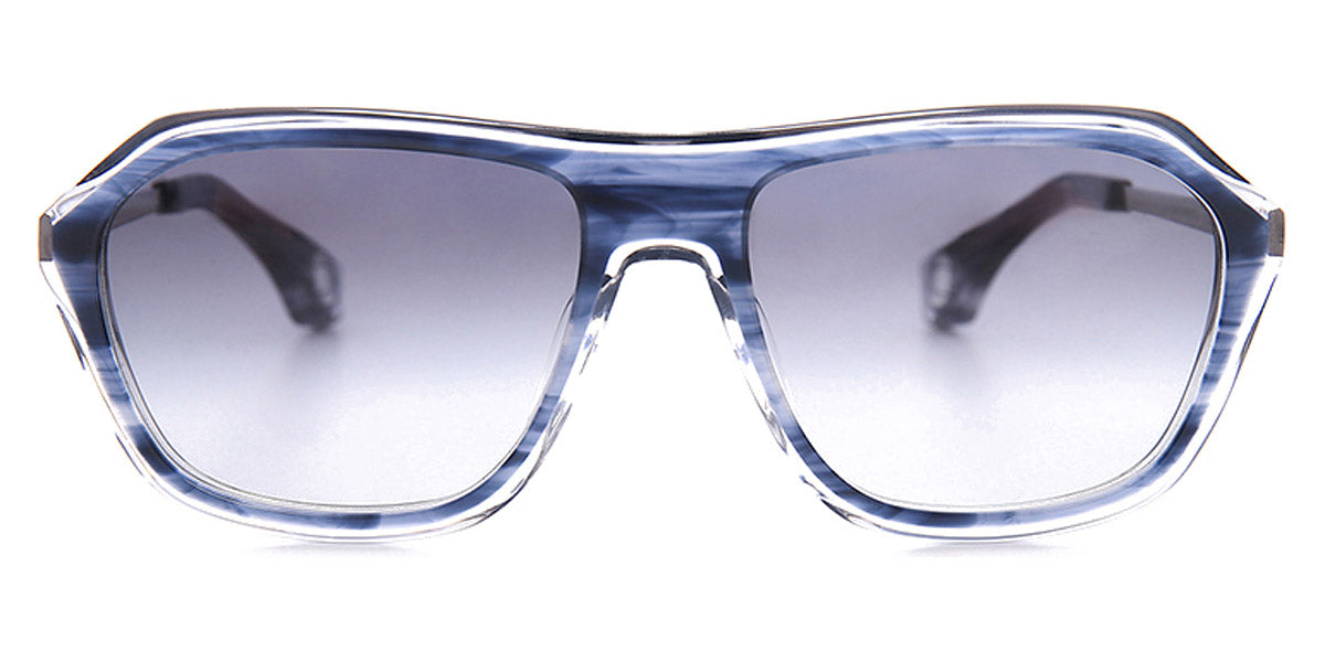Blake Kuwahara® GILBERT SUN BLK GILBERT SUN SLATE HORN 57 - SLATE HORN Sunglasses