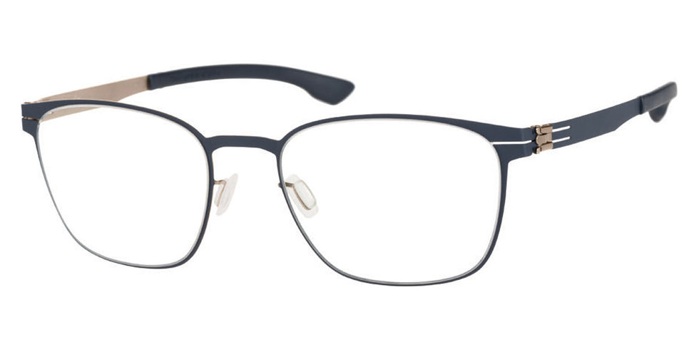 Ic! Berlin® Tilmann Marine Blue-Bronze 53 Eyeglasses