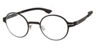 Ic! Berlin® Wilhelm Black 45 Eyeglasses
