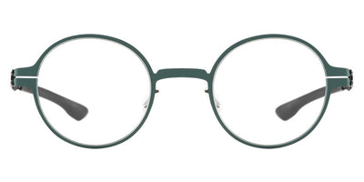 Ic! Berlin® Wilhelm Spruce Green-Gun-Metal 45 Eyeglasses