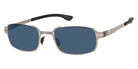Ic! Berlin® Tyler Shiny Graphite 51 Sunglasses
