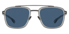 Ic! Berlin® Jacob Gun-Metal-Sky-Grey 52 Sunglasses