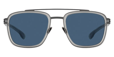 Ic! Berlin® Jacob Gun-Metal-Sky-Grey 52 Sunglasses