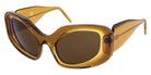 Andy Wolf® Glimmer Sun ANW Glimmer Sun A 57 - Brown/Gold A Sunglasses