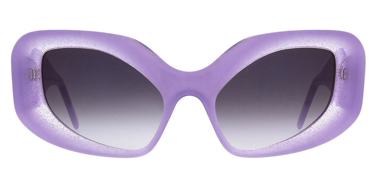 Andy Wolf® Glimmer Sun ANW Glimmer Sun B 57 - Violet/Grey B Sunglasses
