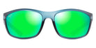 Maui Jim® Nu'U Landing GM869-03 - Matte Teal with Aquamarine rubber / MAUIGreen® Sunglasses