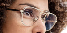 Blackfin® GOLD COAST BLF GOLD COAST 1324 49 - Champagne Light Gold Eyeglasses